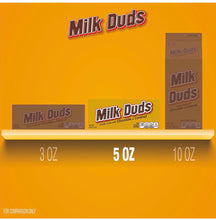 Load image into Gallery viewer, MILK DUDS Chocolate Caramel Candy, 5 Ounce Boxes, Pack of 12
