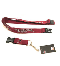 Load image into Gallery viewer, 22” Arizona Cardinals Lanyard, with Detachable AZ Cardinals Keychain
