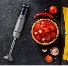 Load image into Gallery viewer, 9-Speed Immersion Hand Blender, Durable 304 Stainless Steel, with Whisk &amp; Milk Frother
