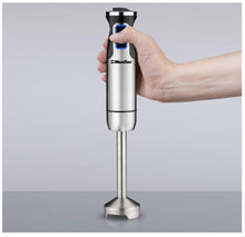 Load image into Gallery viewer, 9-Speed Immersion Hand Blender, Durable 304 Stainless Steel, with Whisk &amp; Milk Frother
