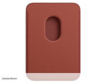 Load image into Gallery viewer, Apple Leather Wallet with MagSafe for iPhone, Arizona Brown
