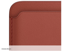 Load image into Gallery viewer, Apple Leather Wallet with MagSafe for iPhone, Arizona Brown
