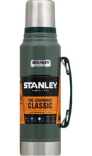 Load image into Gallery viewer, Stanley Classic Vacuum Insulated Wide Mouth Bottle, 18/8 SS Green Thermos, 1.1qt
