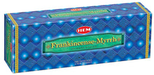 Load image into Gallery viewer, Frankincense &amp; Myrrh Incense, 120 Sticks Box
