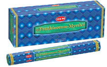 Load image into Gallery viewer, Frankincense &amp; Myrrh Incense, 120 Sticks Box
