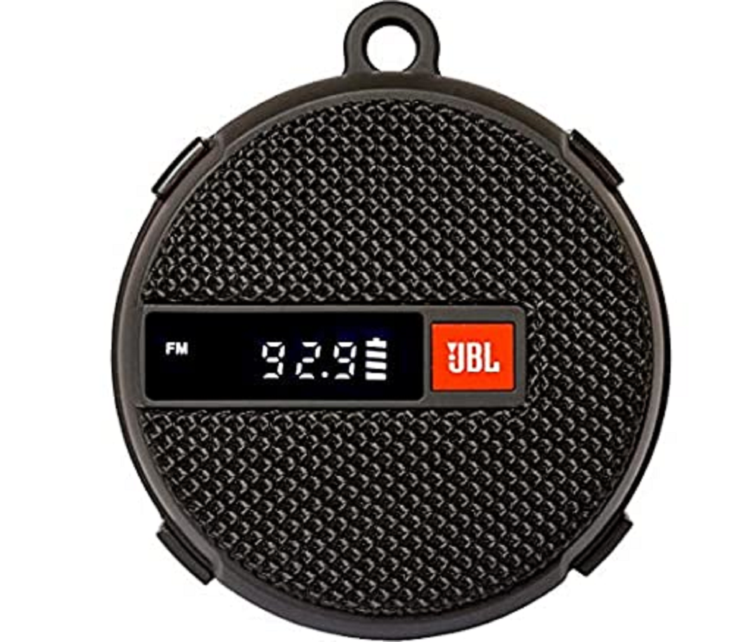 JBL Wind 2 Portable Bluetooth Speaker for Bike or Backpack, with FM Radio and A Micro SD Card Slot