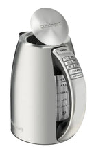 Load image into Gallery viewer, 1.7 Liter Stainless Steel Cordless Electric Kettle, with 6 Programmable Temperature
