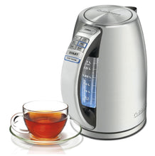 Load image into Gallery viewer, 1.7 Liter Stainless Steel Cordless Electric Kettle, with 6 Programmable Temperature
