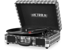 Load image into Gallery viewer, Bluetooth Record Player with Built-in Speakers, Black &amp; White
