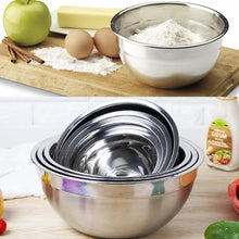 Load image into Gallery viewer, Mixing Bowls with Lid, 23 Piece Stainless Steel Nesting Prep  Set &amp; Kitchen Utensils
