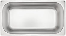 Load image into Gallery viewer, Stainless Steel Steam Pans, 13&quot; x 7&quot; x 4&quot; Buffet Style Food Serving Trays, Set of 6 
